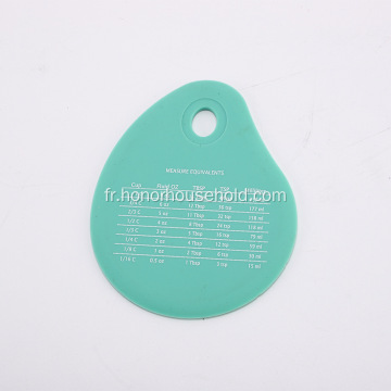 Grattoir à pâte ronde en silicone